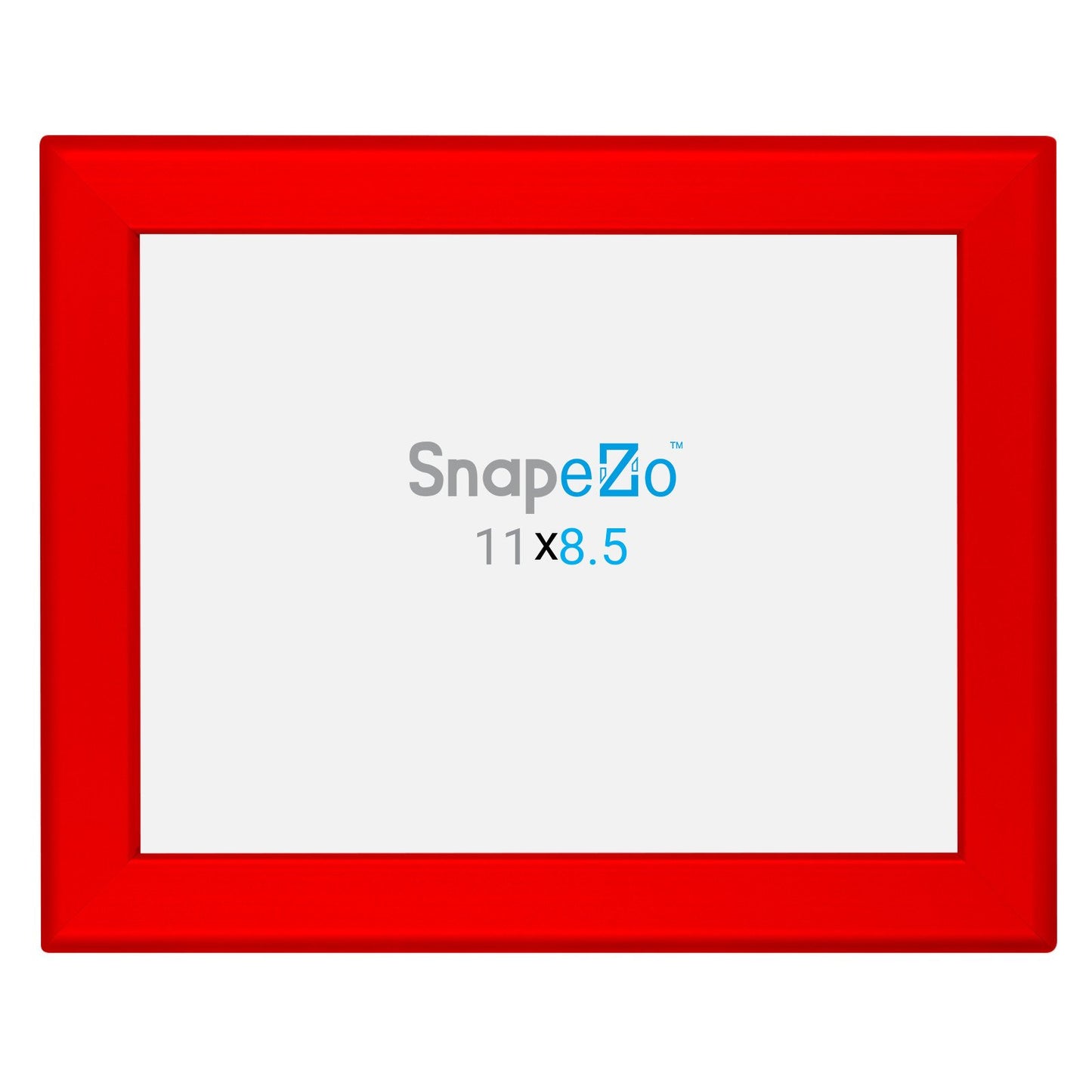 SnapeZo® Marco a presión rojo de 21,59 x 27,94 cm - Perfil de 32 mm