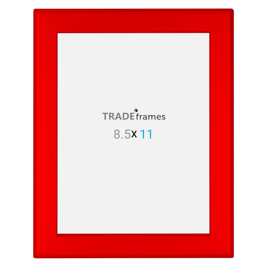 21.59 x 27.94 cm Red Snap Frame - 32MM Profile