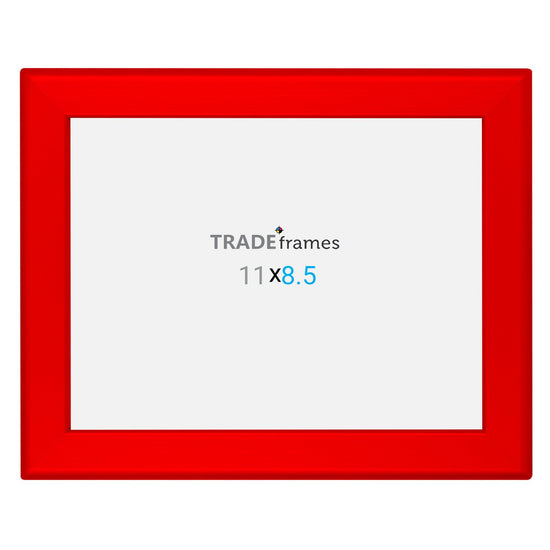 21.59 x 27.94 cm Red Snap Frame - 32MM Profile