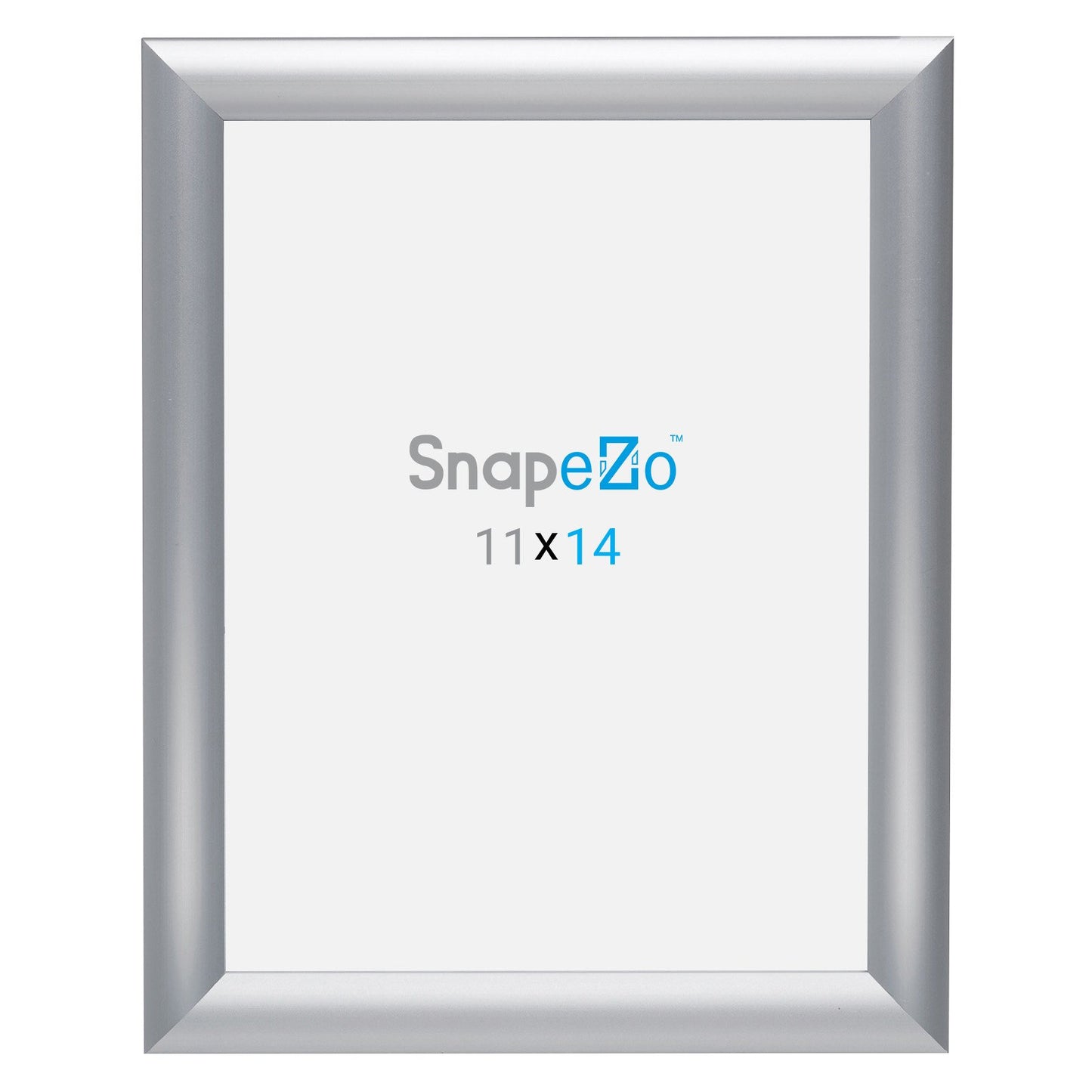 SnapeZo® 27.94 x 35.56 cm Silver Snap Frame - 25MM Profile