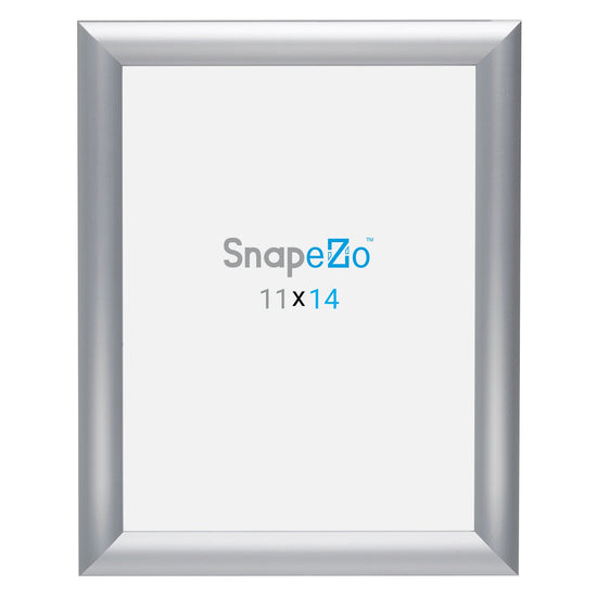 SnapeZo® 27.94 x 35.56 cm Silver Snap Frame - 25MM Profile