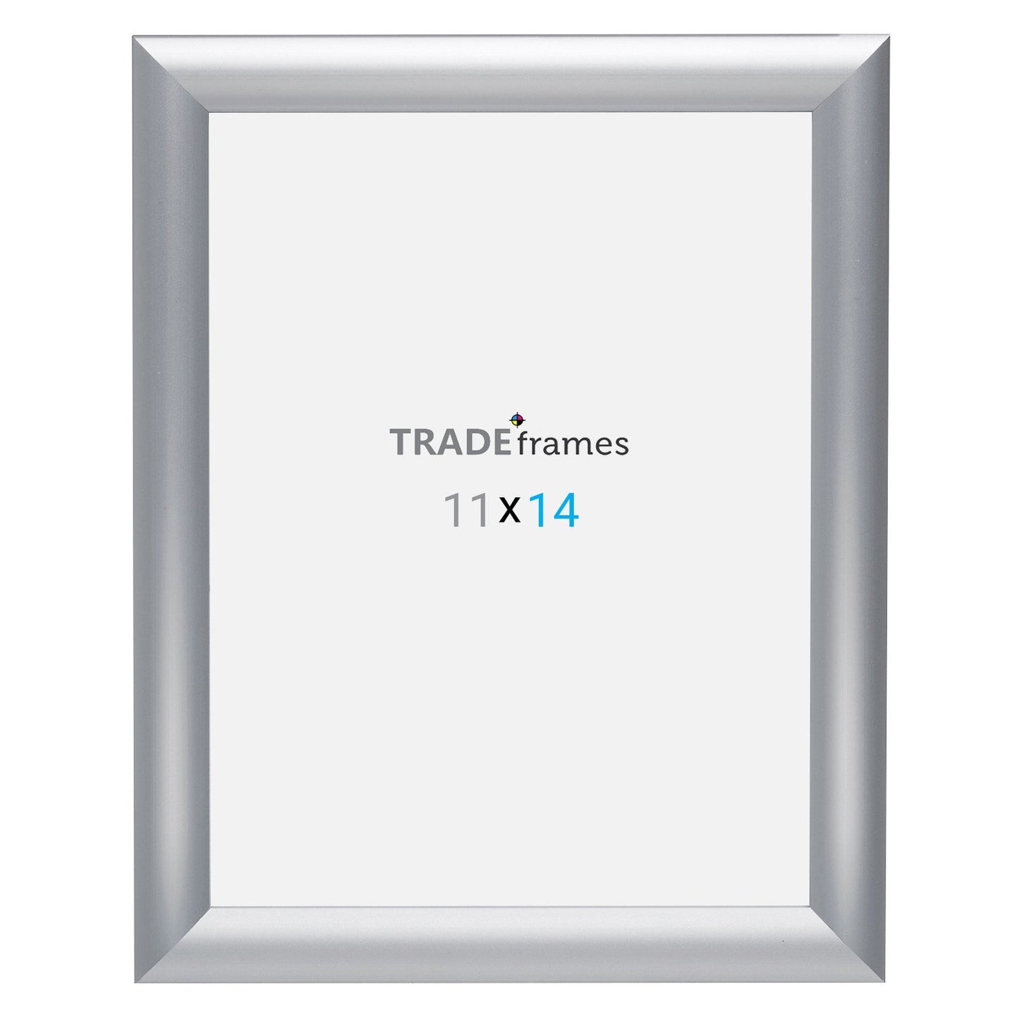 27.94 x 35.56 cm Silver Snap Frame - 25MM Profile