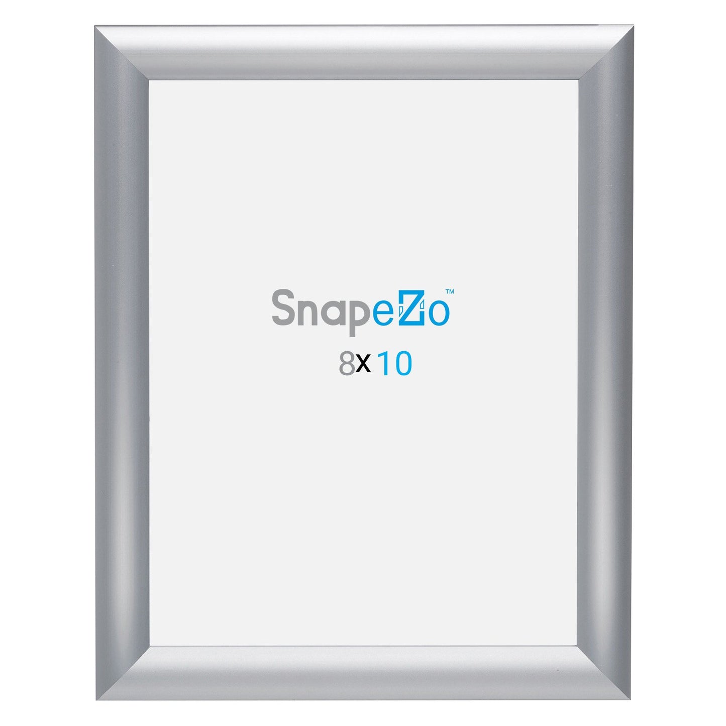 SnapeZo® 20.32 x 25.40 cm Silver Snap Frame - 25MM Profile