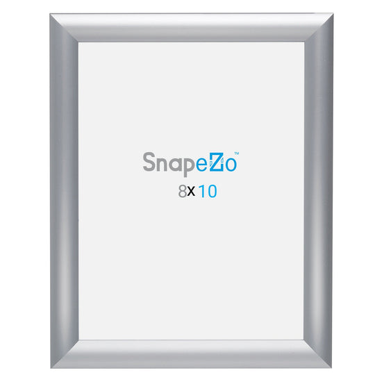 SnapeZo® 20.32 x 25.40 cm Silver Snap Frame - 25MM Profile