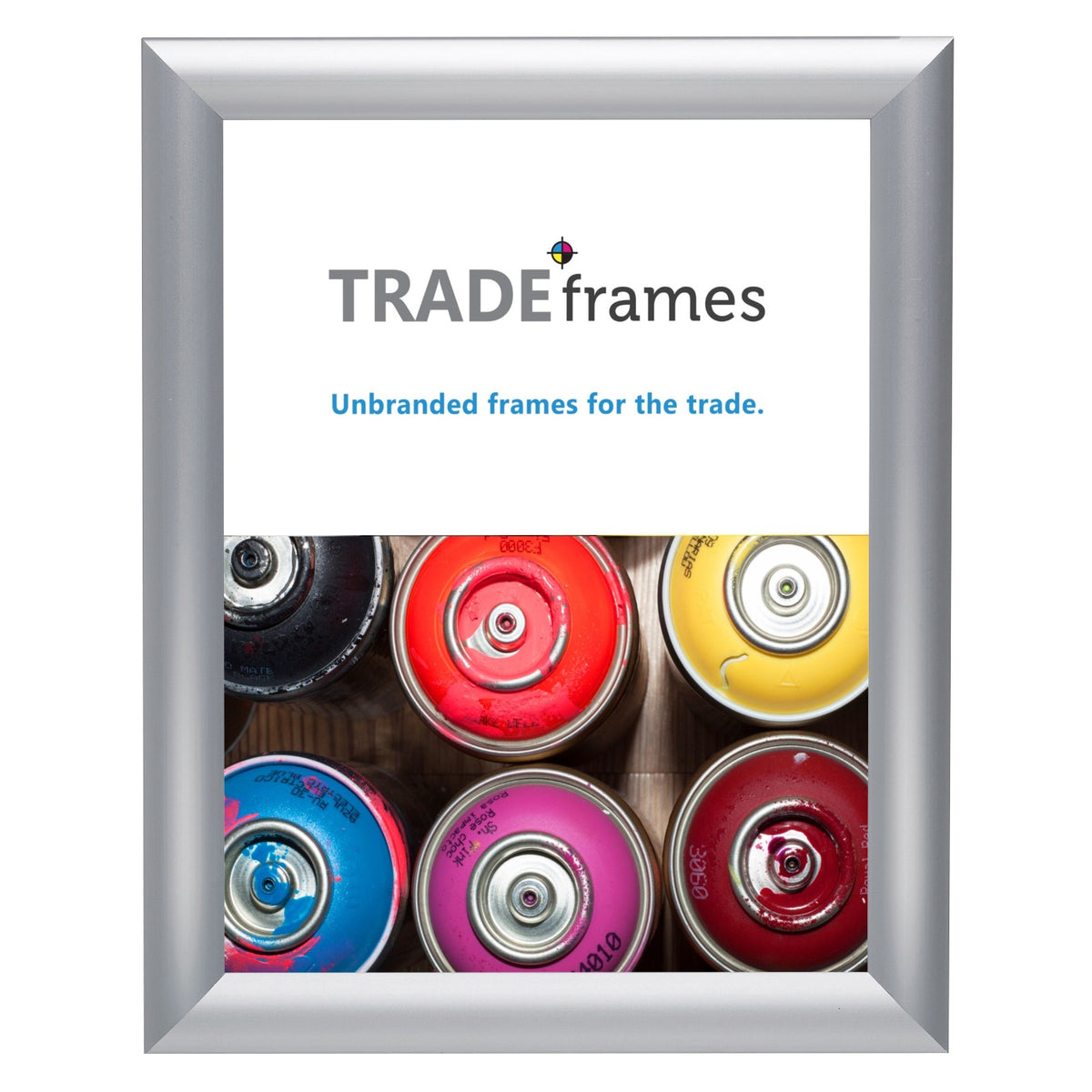 45x60 cm Silver Snap Frame - 25MM Width Profile – SnapeZo.Utility