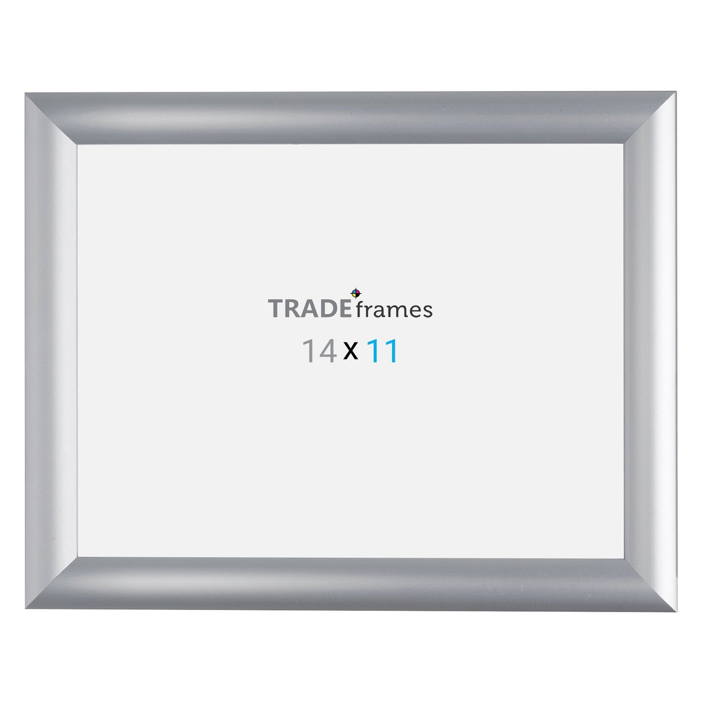 27.94 x 35.56 cm Silver Snap Frame - 25MM Profile