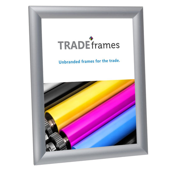 27.94 x 35.56 cm Silver Snap Frame - 25MM Profile