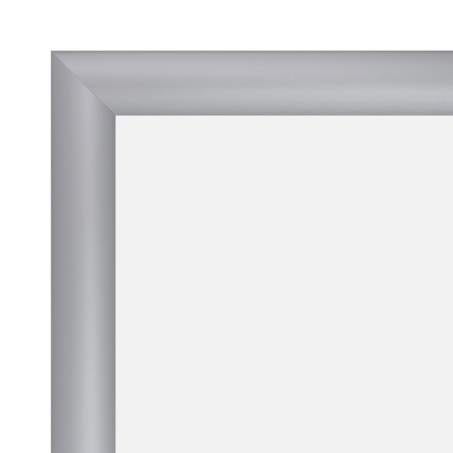 21.59 x 27.94 cm Silver Snap Frame - 30MM Profile