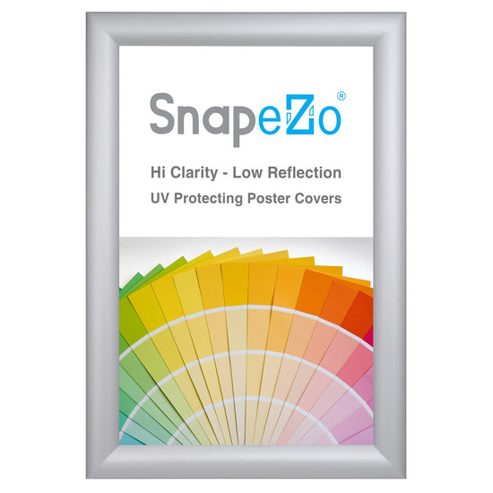 SnapeZo® 27.94 x 43.18 cm Silver Snap Frame - 30MM Profile