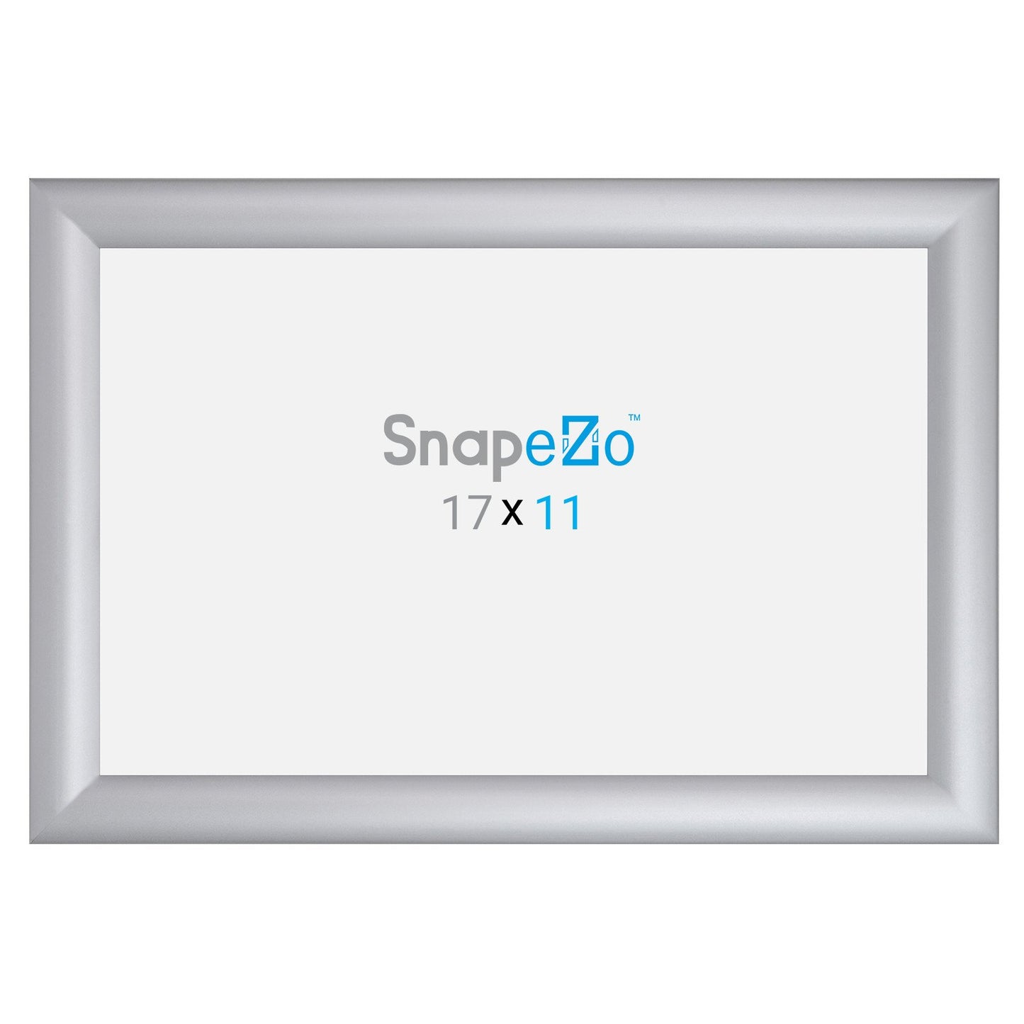 SnapeZo® 27.94 x 43.18 cm Silver Snap Frame - 30MM Profile