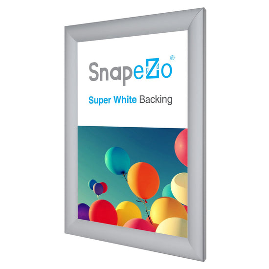 SnapeZo® 27.94 x 43.18 cm Silver Snap Frame - 30MM Profile