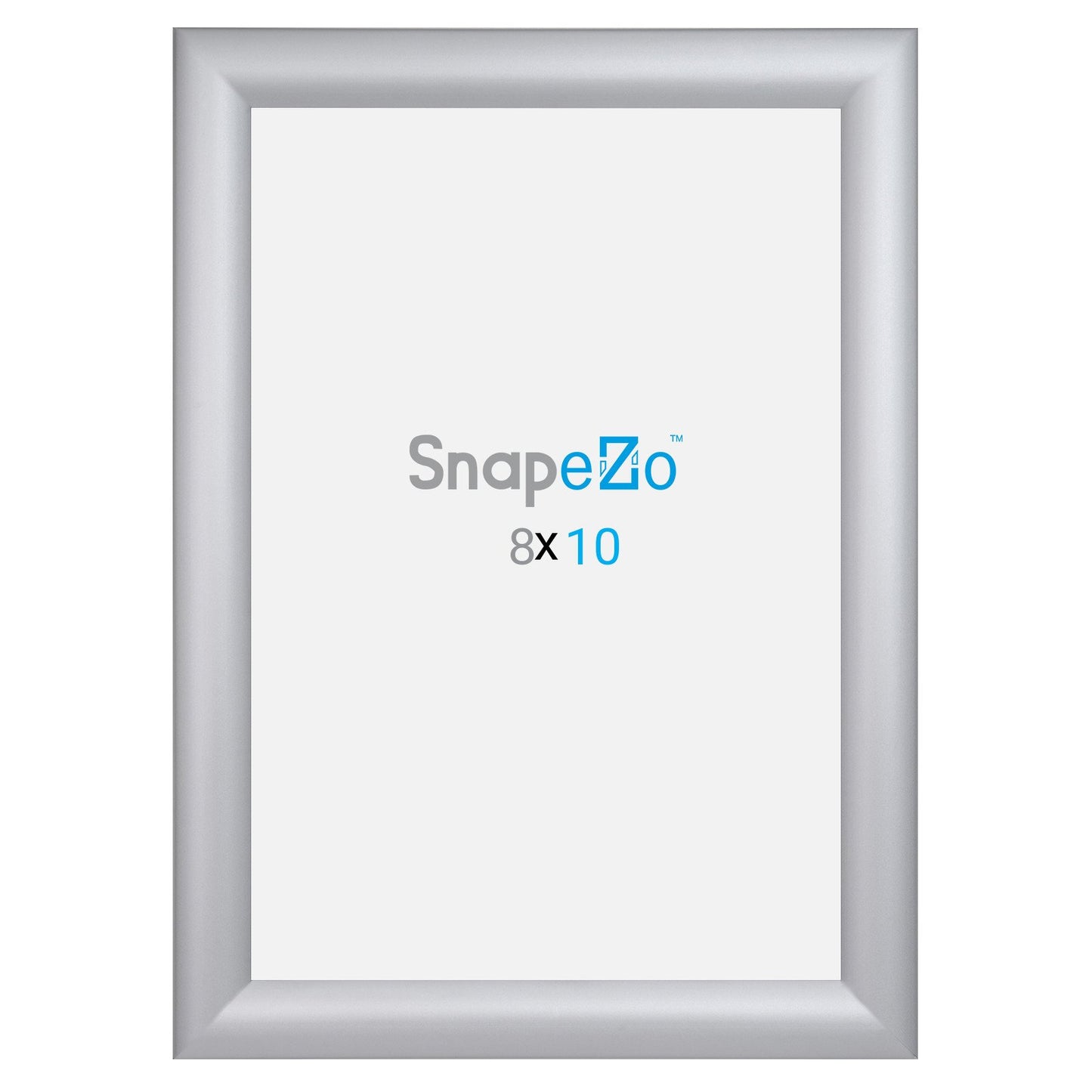 SnapeZo® 20.32 x 25.40 cm Silver Snap Frame - 30MM Profile