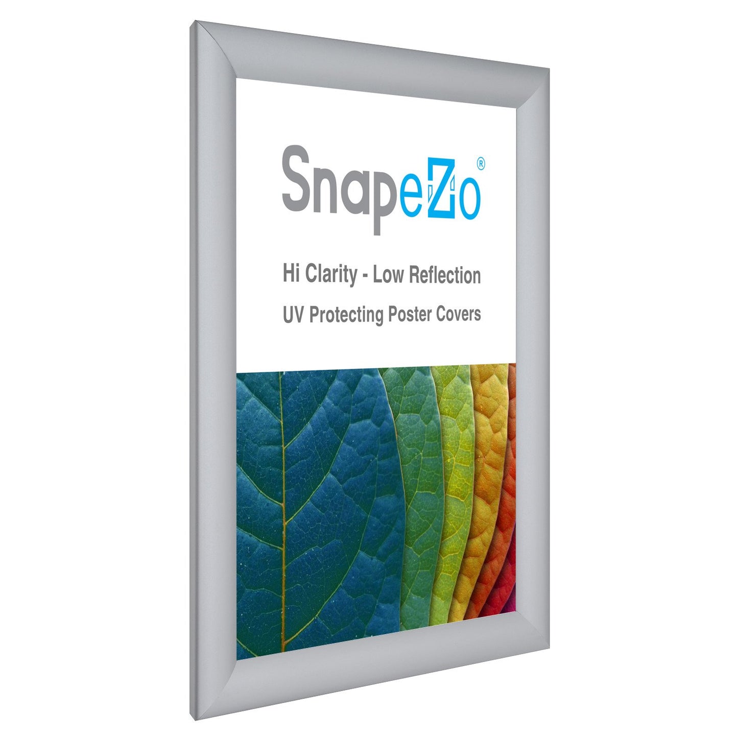 SnapeZo® 20.32 x 25.40 cm Silver Snap Frame - 30MM Profile