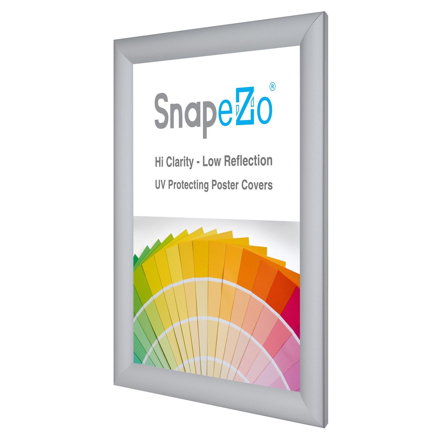 SnapeZo® 21.59 x 27.94 cm Silver Snap Frame - 30MM Profile