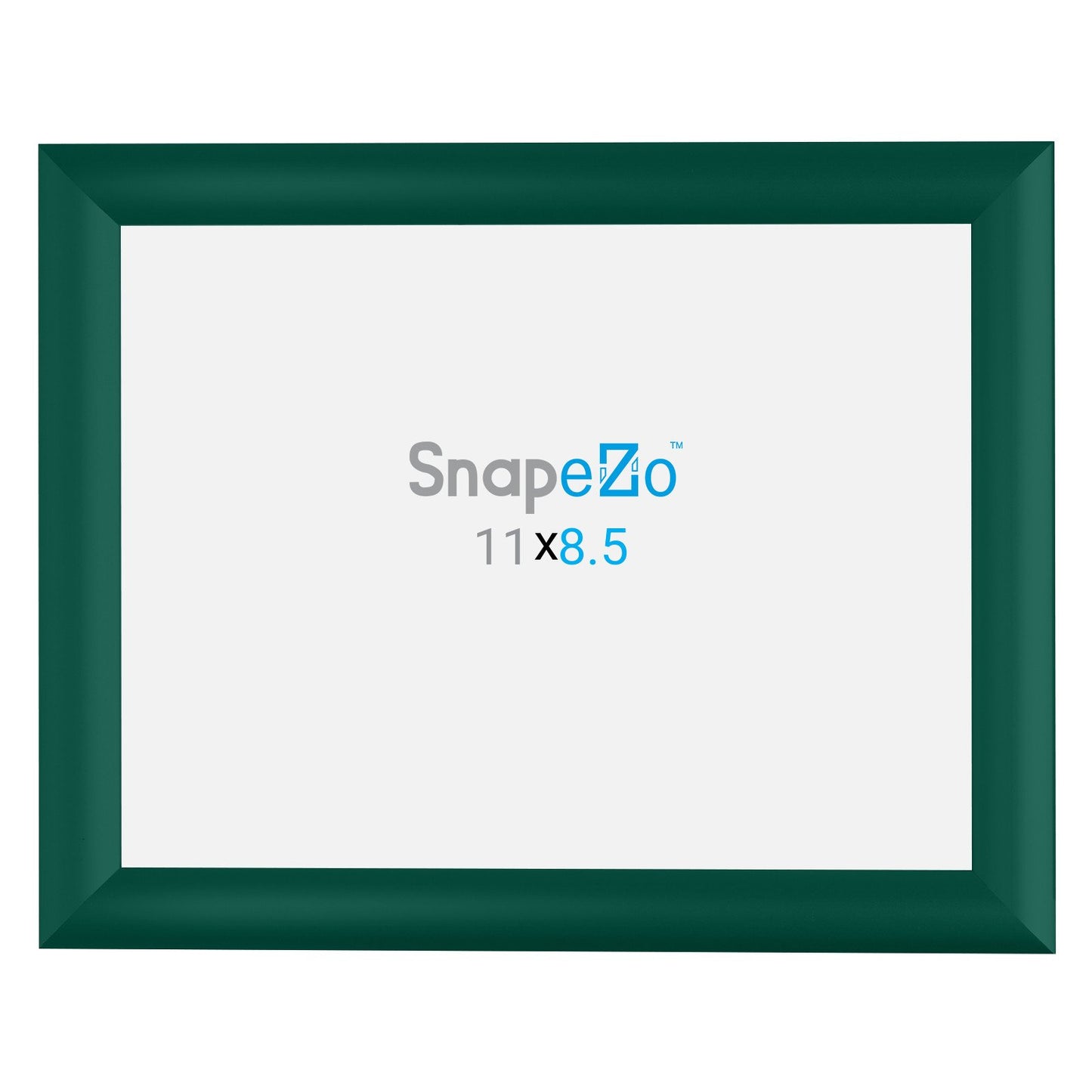 21.59 x 27.94 cm Green Certificate Frame 25MM SnapeZo®