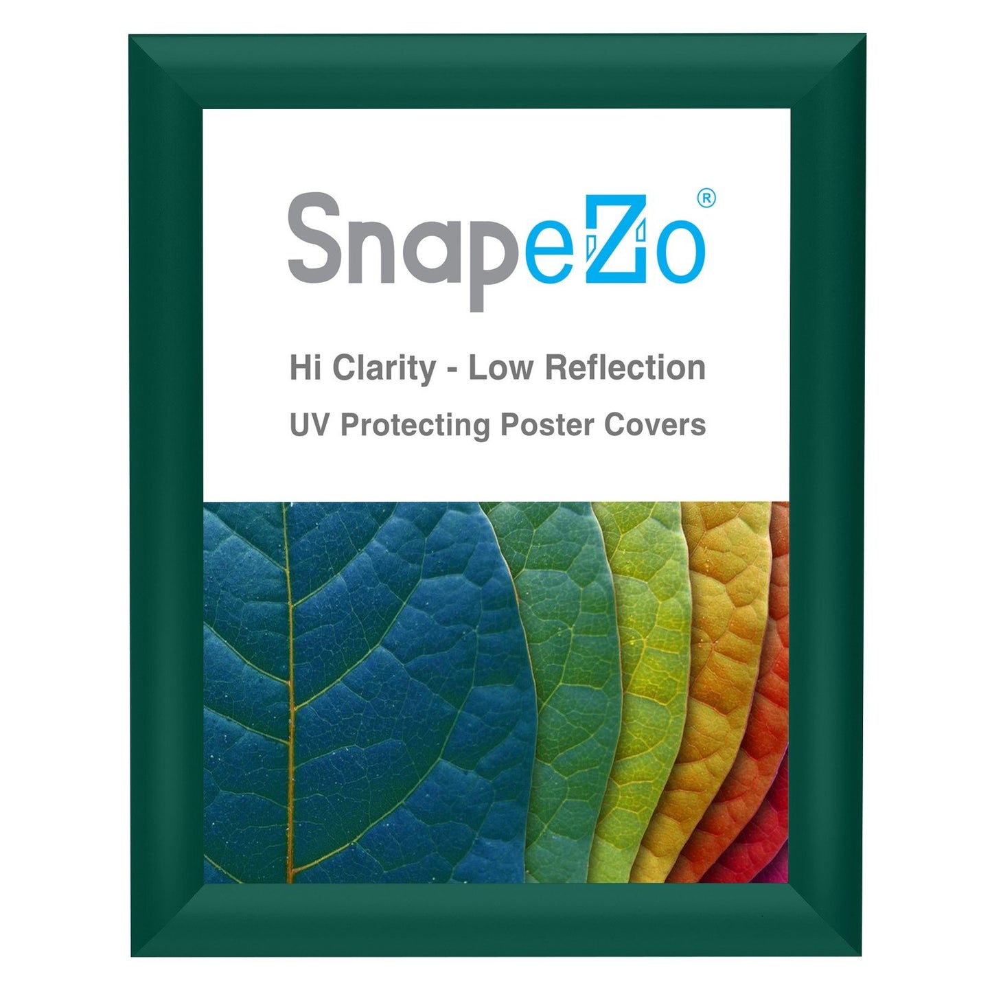 20.32 x 25.40 cm Green Photo Frame 25MM SnapeZo®