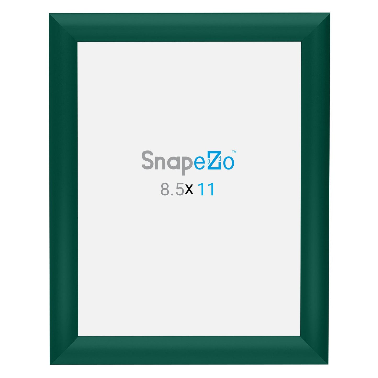 21.59 x 27.94 cm Green Certificate Frame 25MM SnapeZo®