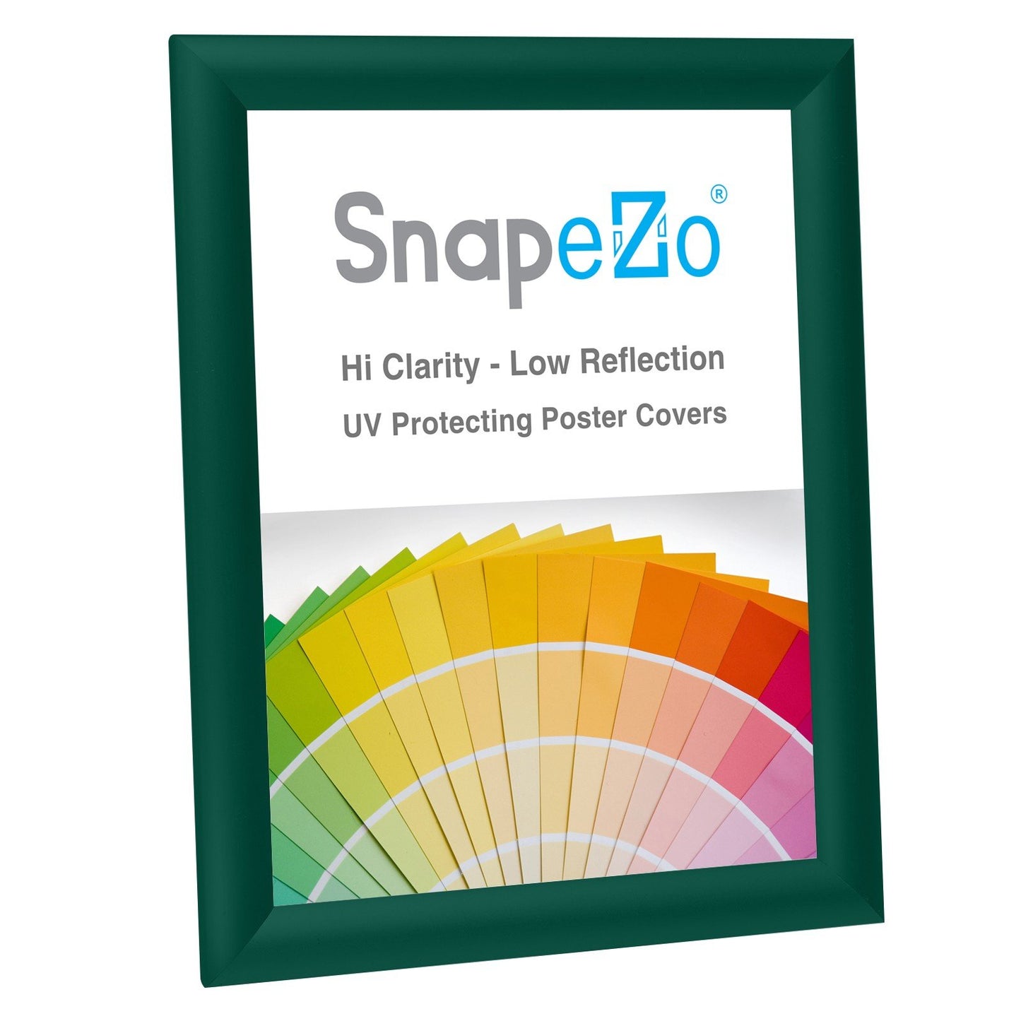 21.59 x 27.94 cm Green Certificate Frame 25MM SnapeZo®