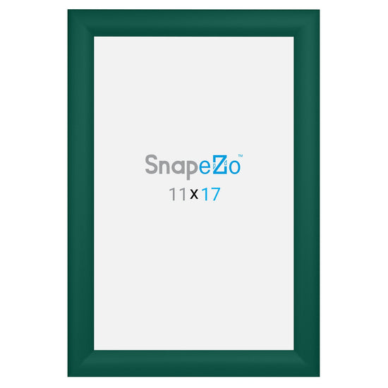 27.94 x 43.18 cm Green Diploma Frame 30MM SnapeZo®