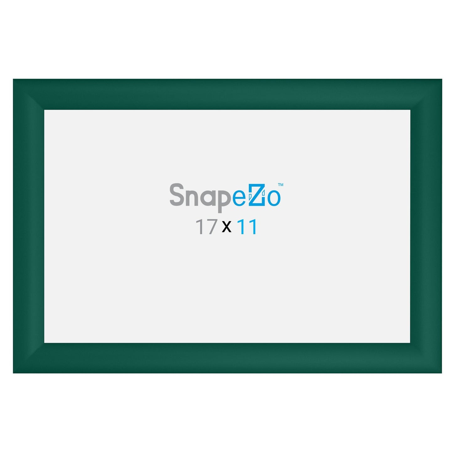 27.94 x 43.18 cm Green Diploma Frame 30MM SnapeZo®