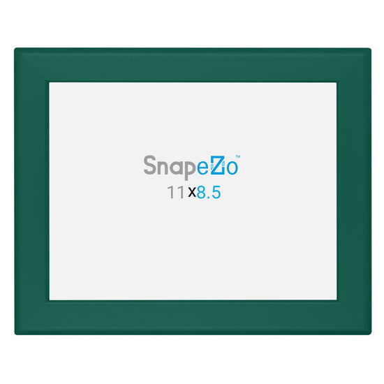 21.59 x 27.94 cm Green Certificate Frame 32MM SnapeZo®