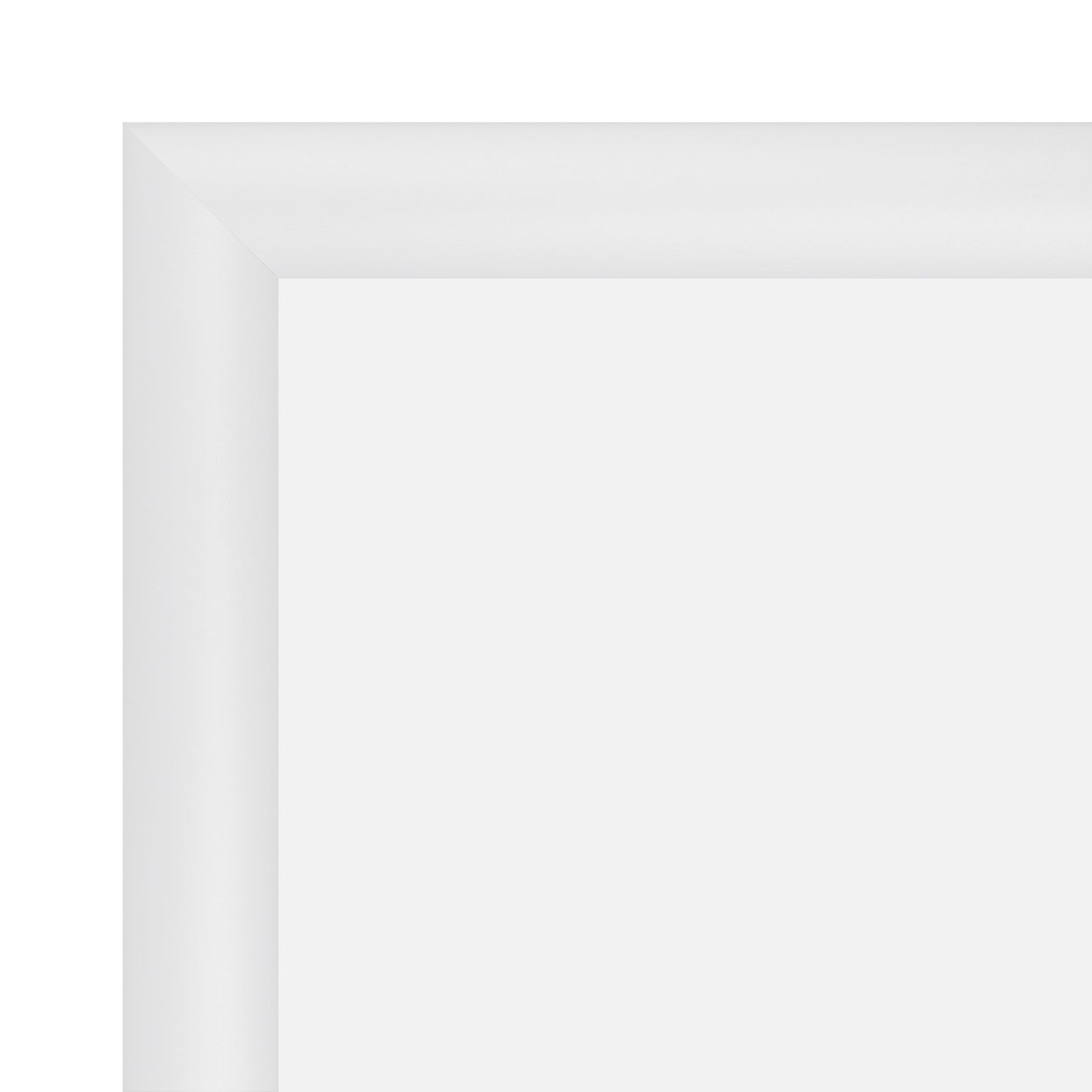 A4 (29.7 x 21 cm) White Snap Frame - 30MM Profile