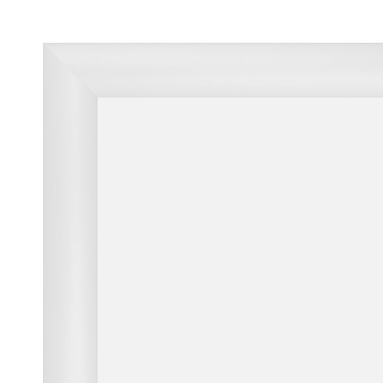 A4 (29.7 x 21 cm) White Snap Frame - 30MM Profile