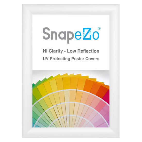 SnapeZo® A4 (29.7 x 21 cm) White Snap Frame - 30MM Profile