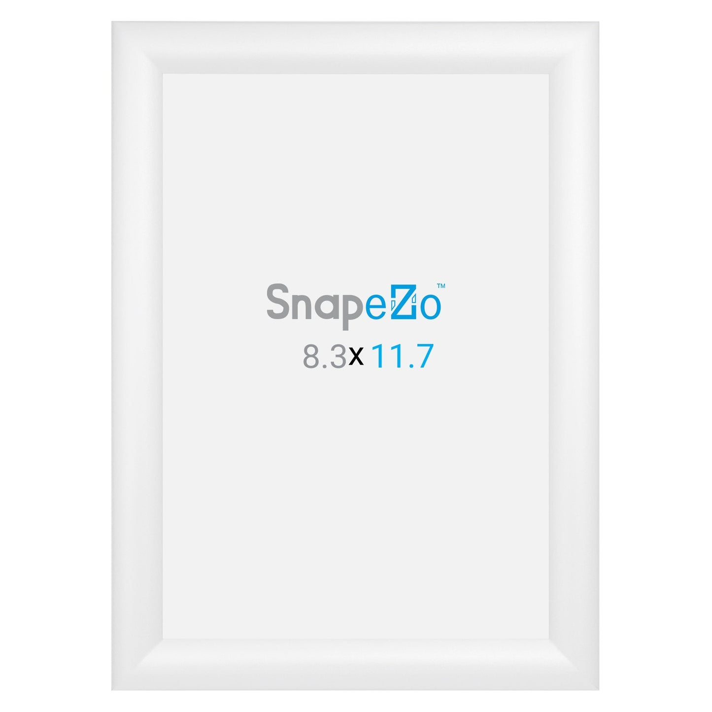 SnapeZo® A4 (29.7 x 21 cm) White Snap Frame - 30MM Profile