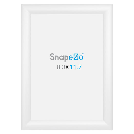 SnapeZo® A4 (29.7 x 21 cm) White Snap Frame - 30MM Profile