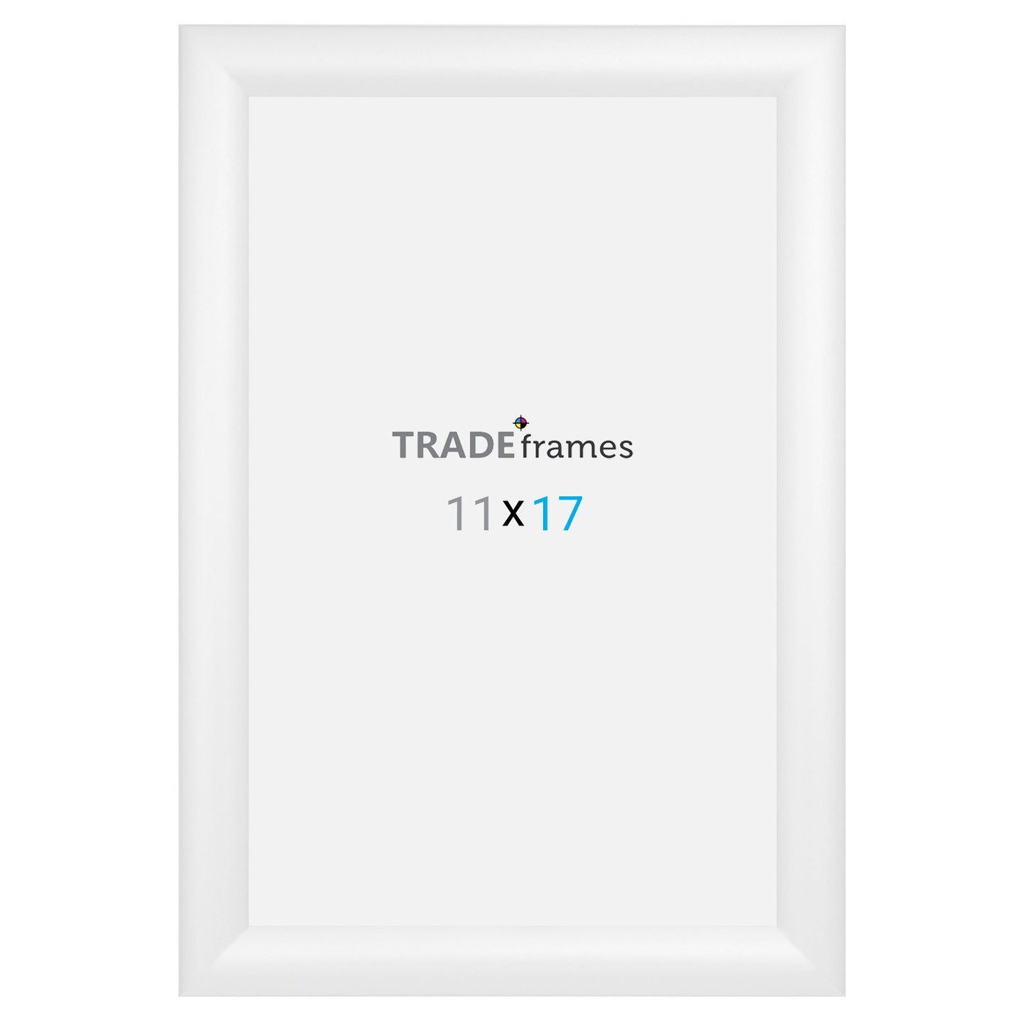 27.94 x 43.18 cm White Snap Frame - 30MM Profile