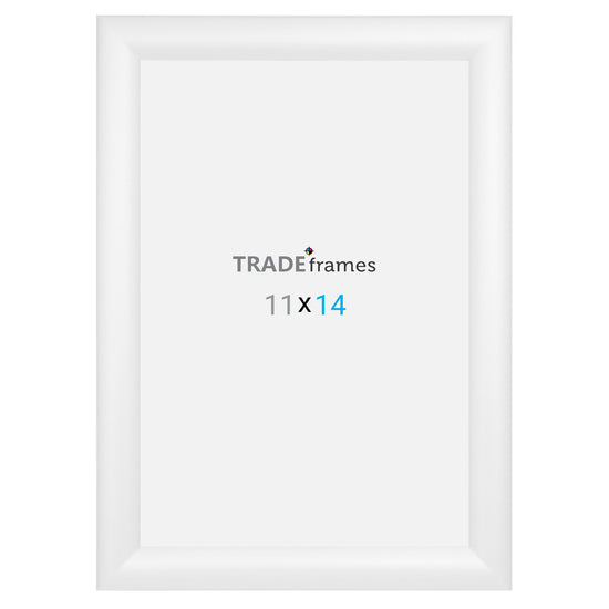 27.94 x 35.56 cm White Snap Frame - 30MM Profile