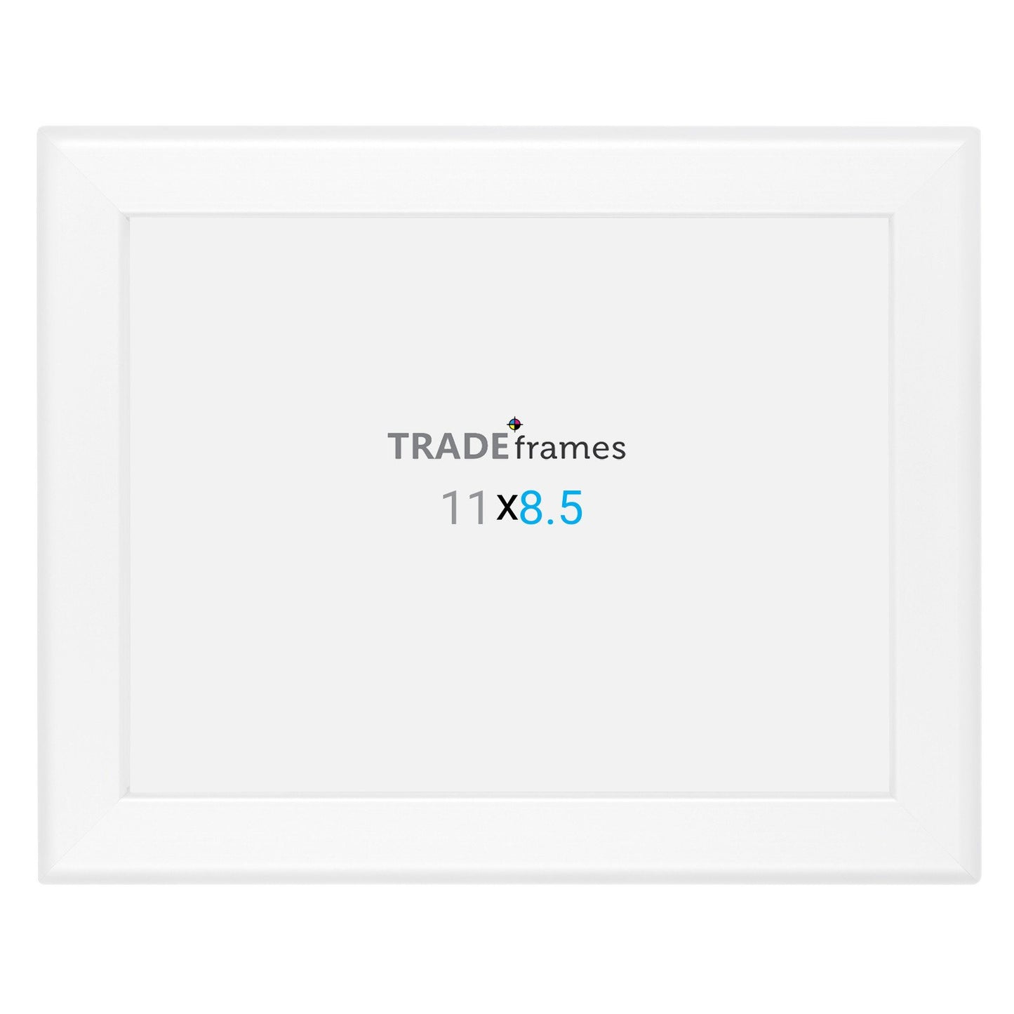 21.59 x 27.94 cm White Snap Frame - 32MM Profile