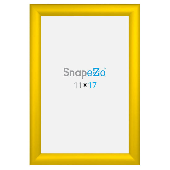 27.94 x 43.18 cm Yellow Diploma Frame 30MM SnapeZo®