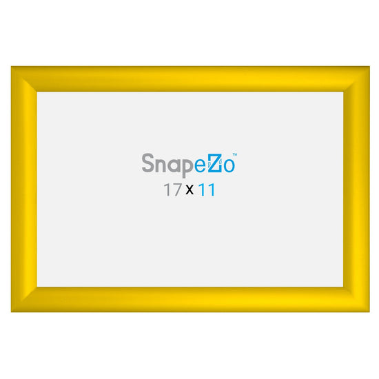 27.94 x 43.18 cm Yellow Diploma Frame 30MM SnapeZo®