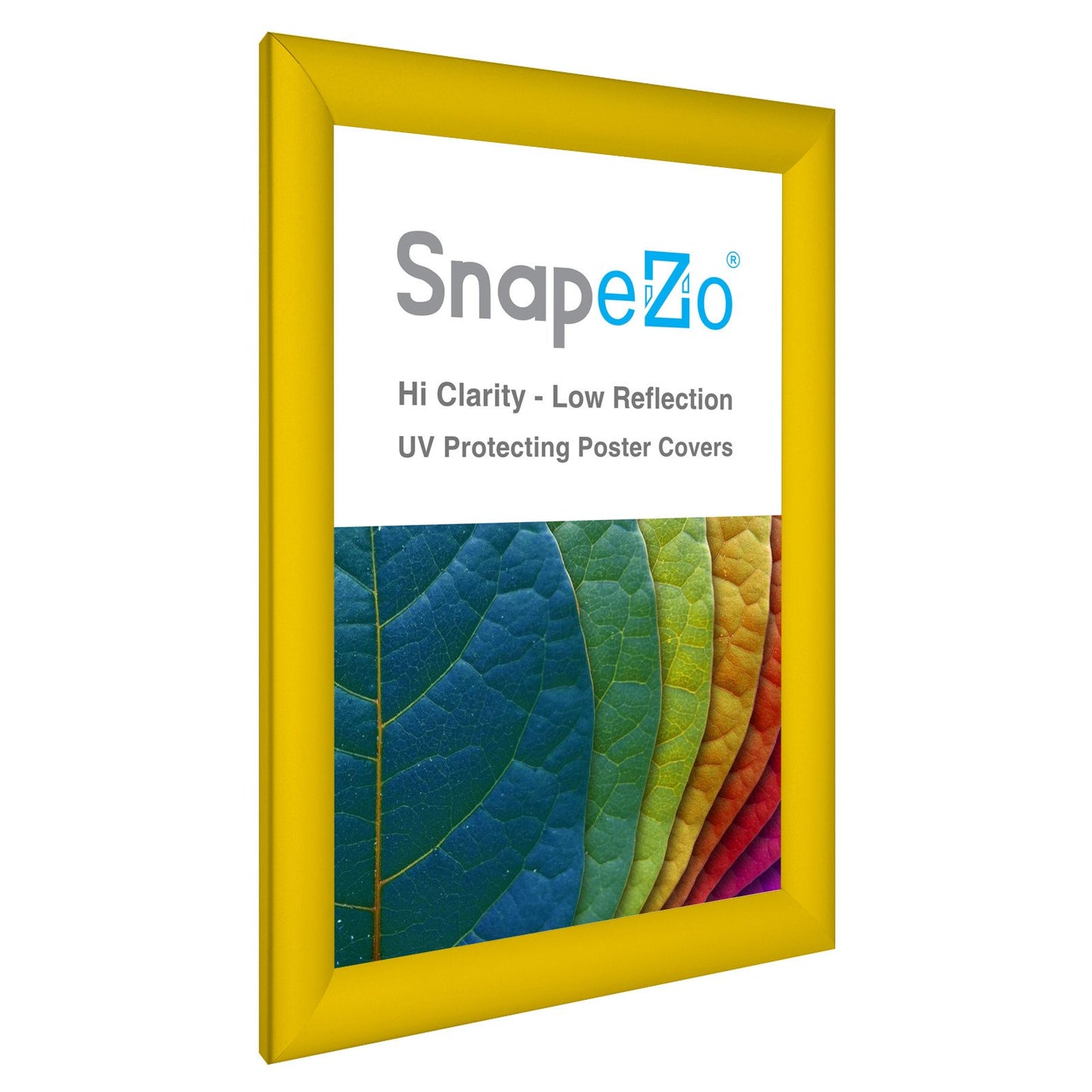 27.94 x 43.18 cm Yellow Diploma Frame 30MM SnapeZo®