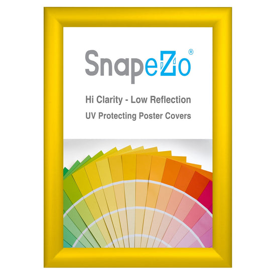 21.59 x 27.94 cm Yellow Certificate Frame 30MM SnapeZo®