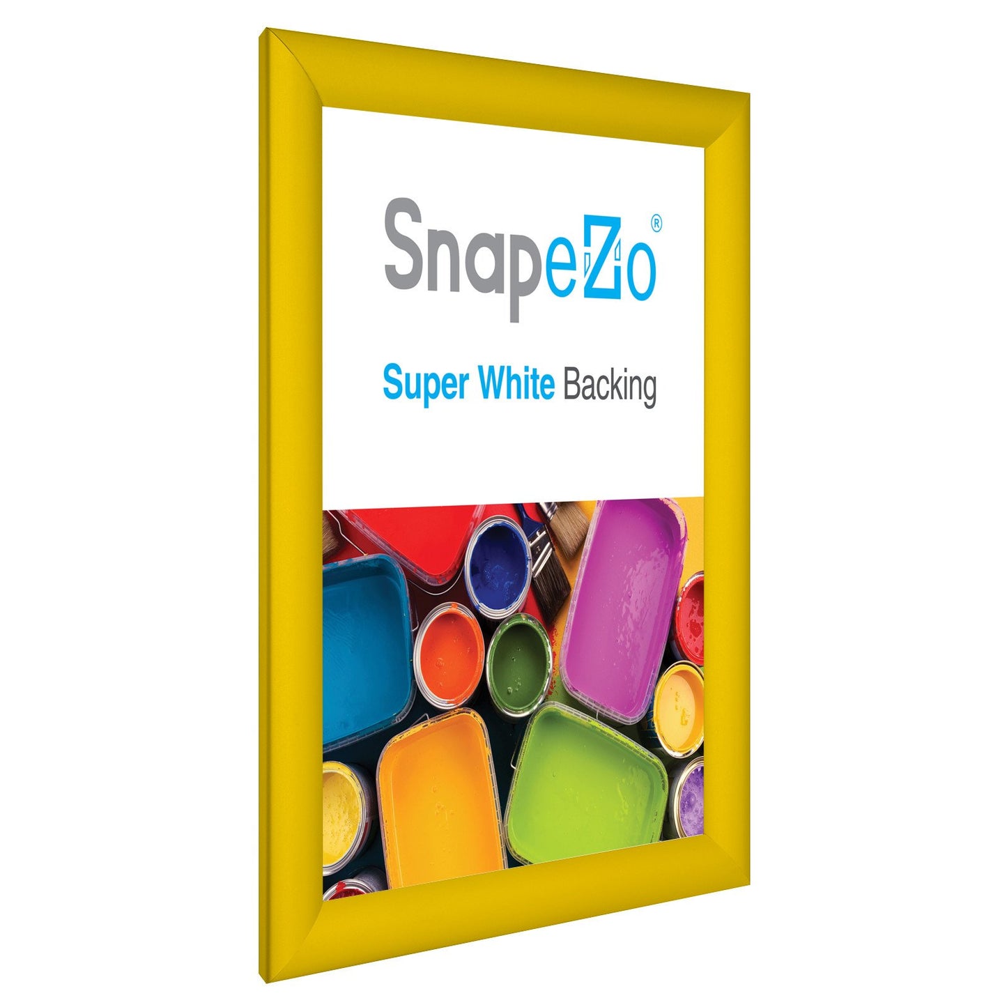 21.59 x 27.94 cm Yellow Certificate Frame 30MM SnapeZo®