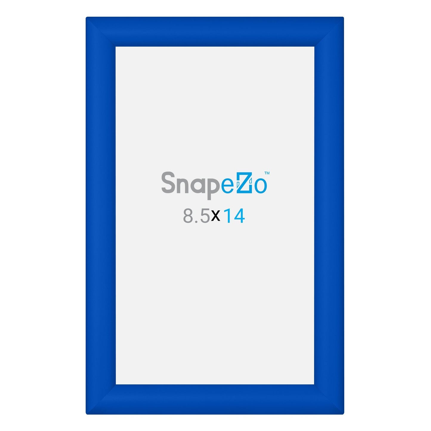 SnapeZo® 21.59 x 35.56 cm Blue Snap Frame - 30MM Profile