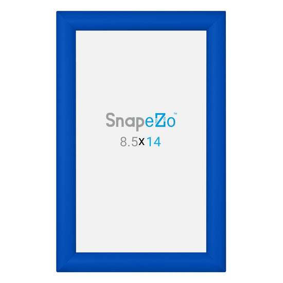 SnapeZo® 21.59 x 35.56 cm Blue Snap Frame - 30MM Profile