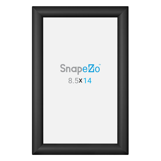 SnapeZo® 21,59 x 35,56 cm Marco a presión negro - Perfil de 30 mm