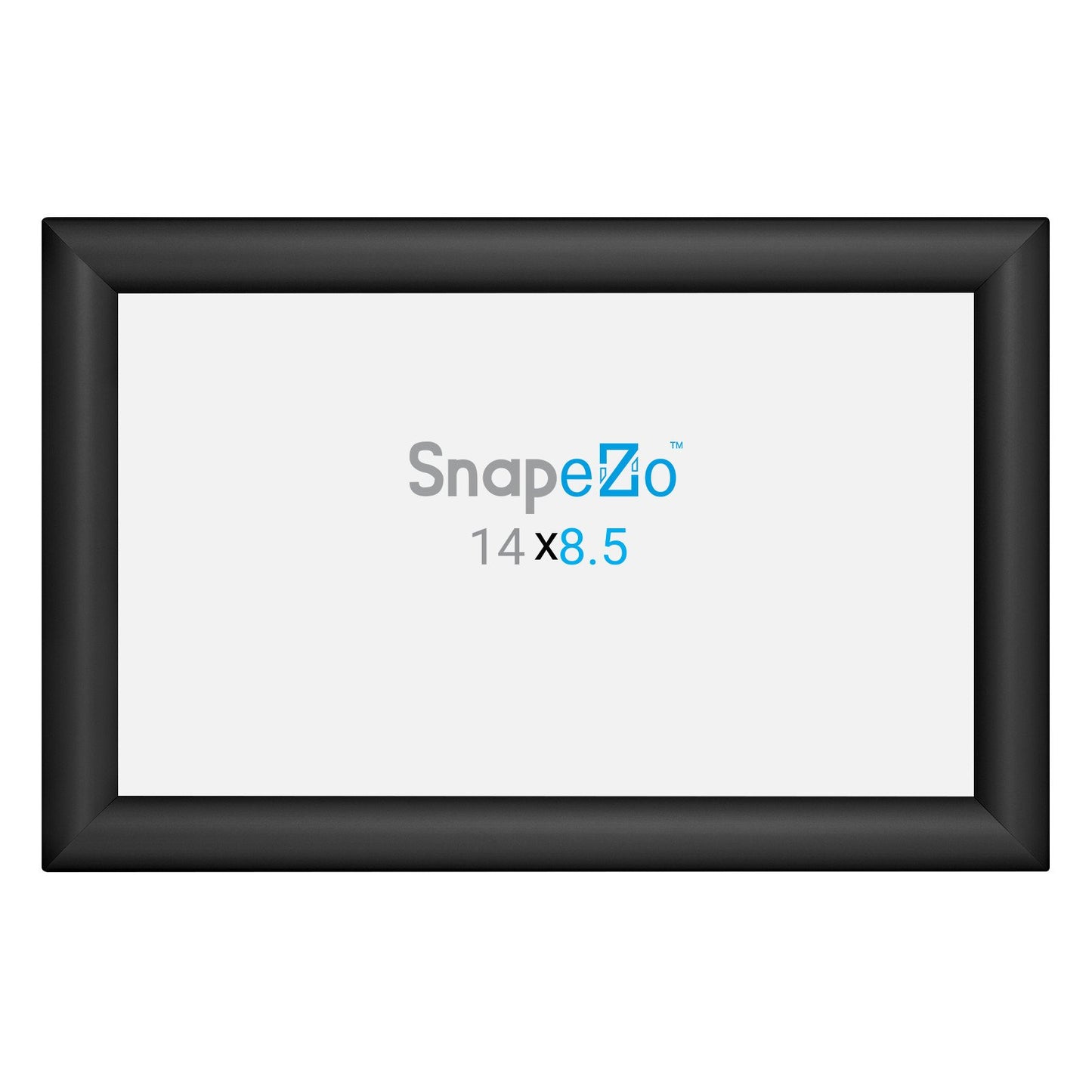 SnapeZo® 21.59 x 35.56 cm Black Snap Frame - 30MM Profile