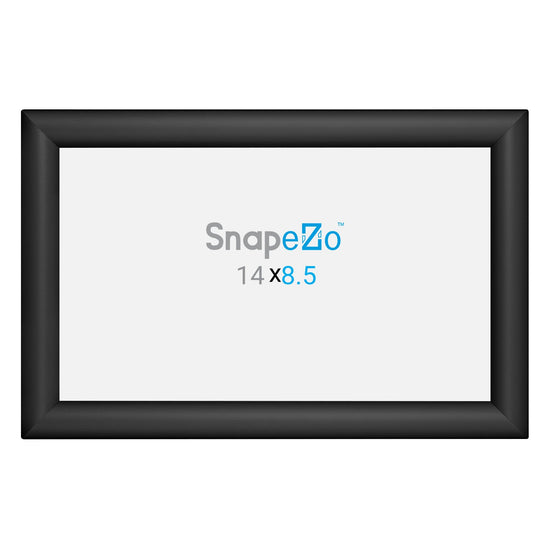 SnapeZo® 21.59 x 35.56 cm Black Snap Frame - 30MM Profile