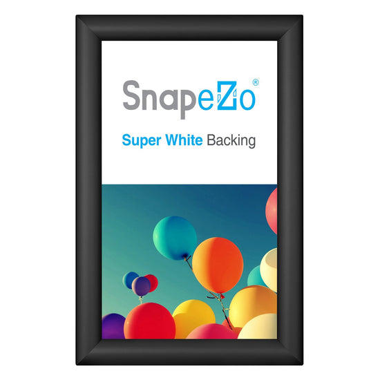 SnapeZo® 21.59 x 35.56 cm Black Snap Frame - 30MM Profile