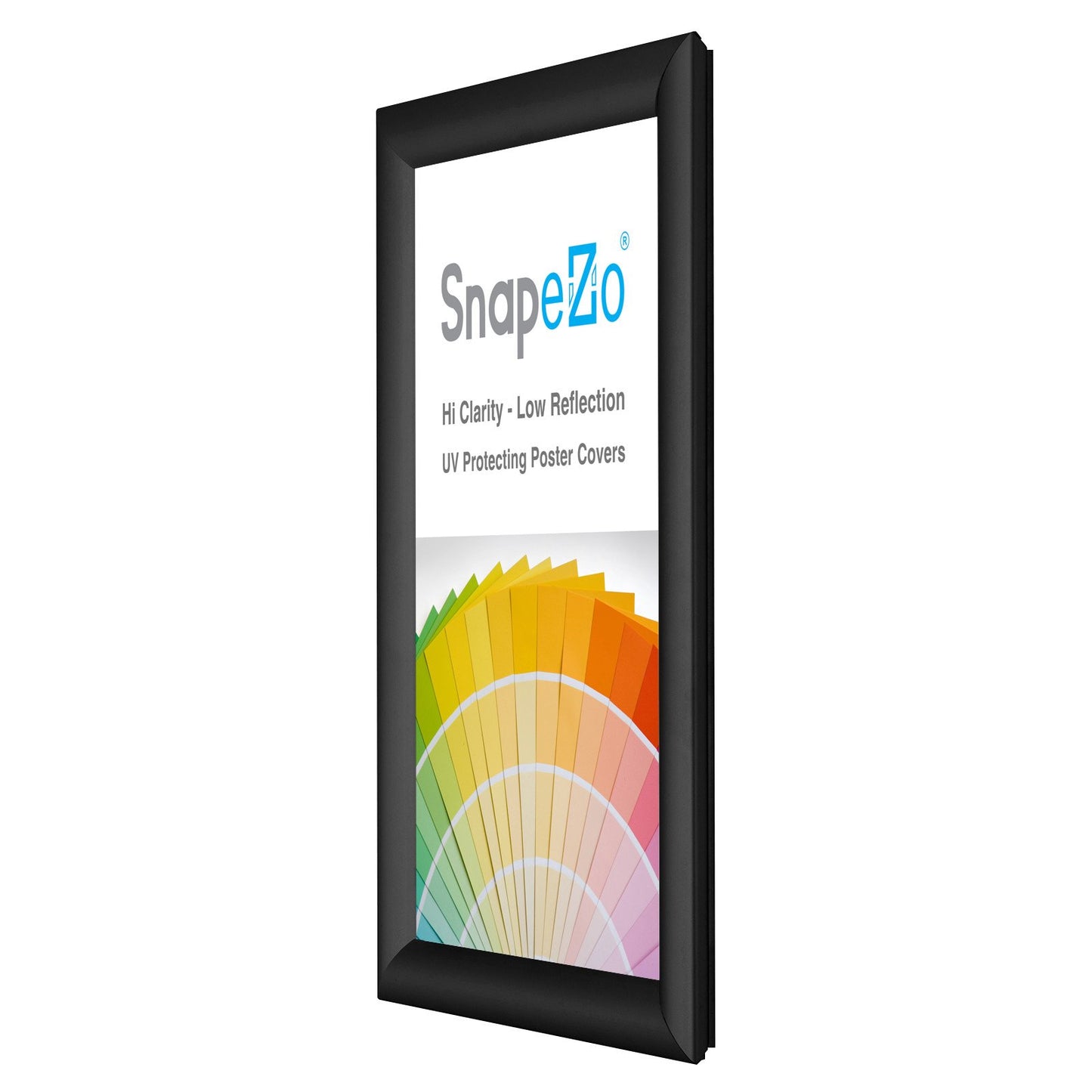 SnapeZo® 21.59 x 35.56 cm Black Snap Frame - 30MM Profile