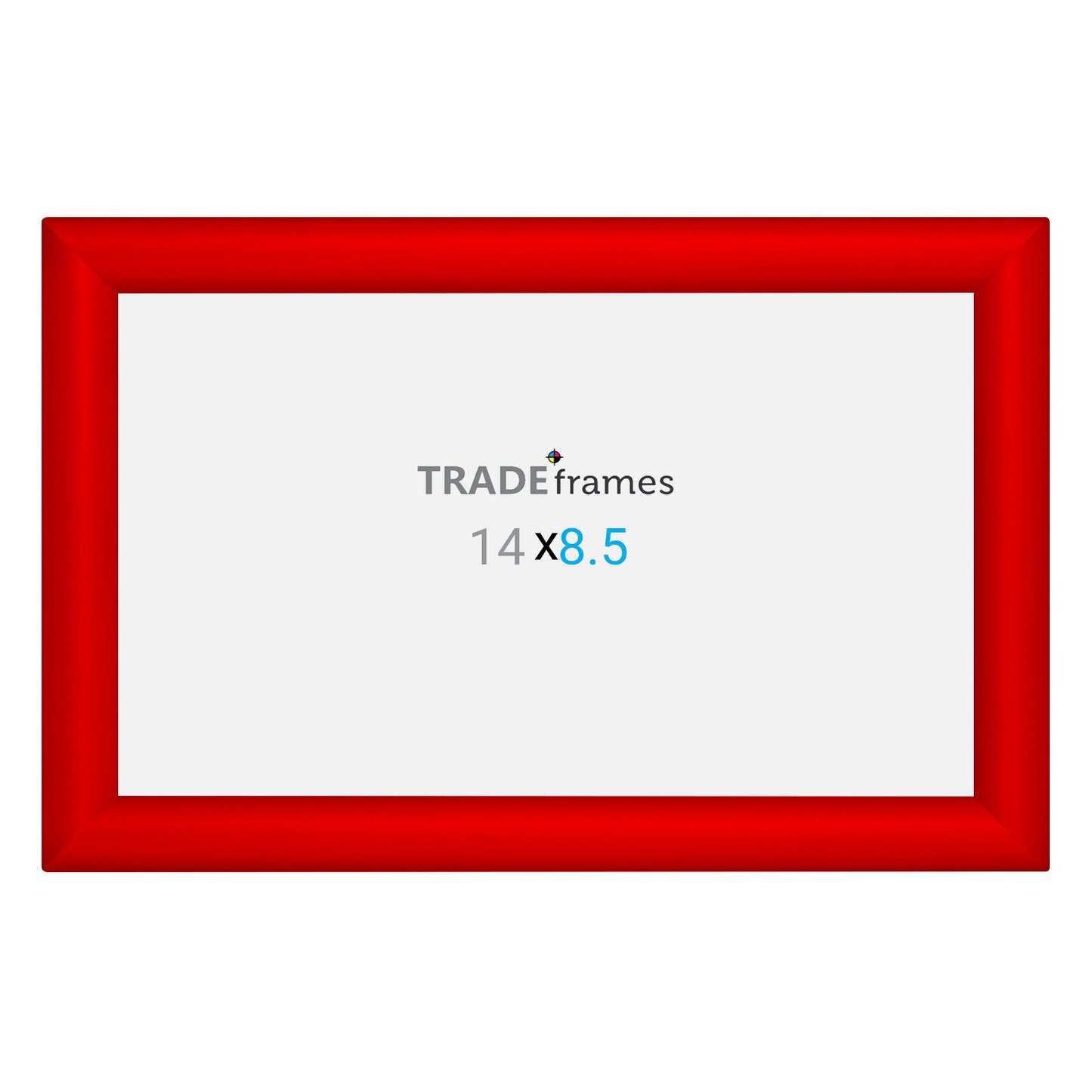 21.59 x 35.56 cm Red Snap Frame - 30MM Profile