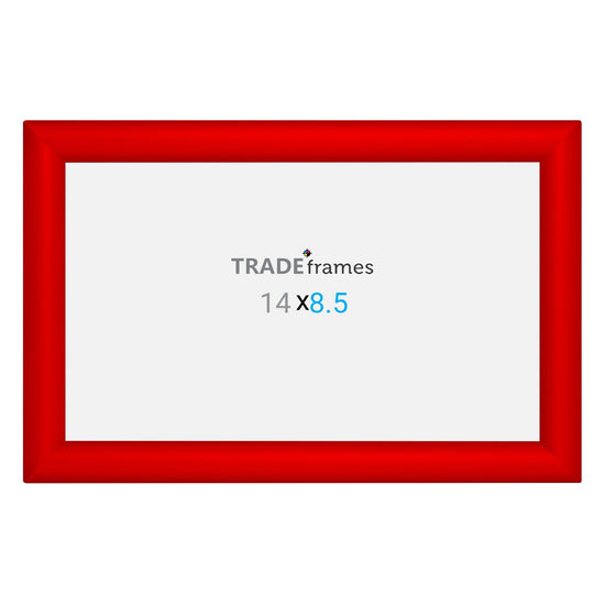 21.59 x 35.56 cm Red Snap Frame - 30MM Profile