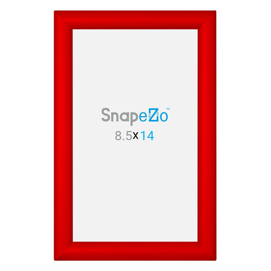 SnapeZo® 21,59 x 35,56 cm Marco a presión rojo - Perfil de 30 mm