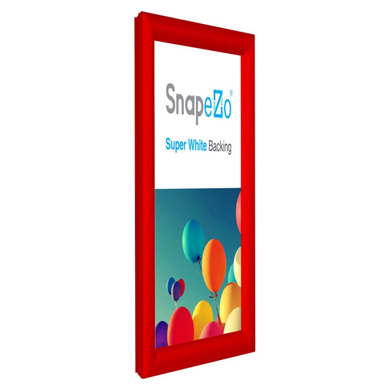 SnapeZo® 21.59 x 35.56 cm Red Snap Frame - 30MM Profile