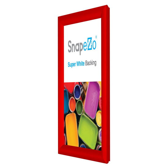 SnapeZo® 21.59 x 35.56 cm Red Snap Frame - 30MM Profile